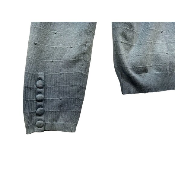 Vero Moda Womens Knit Blouse Pullover Size Large Light Blue Viscose Blend - Picture 11 of 14